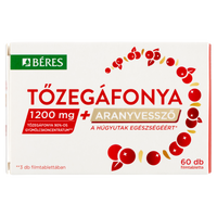 Béres Tőzegáfonya + Aranyvessző filmtabletta 60 db - Kép