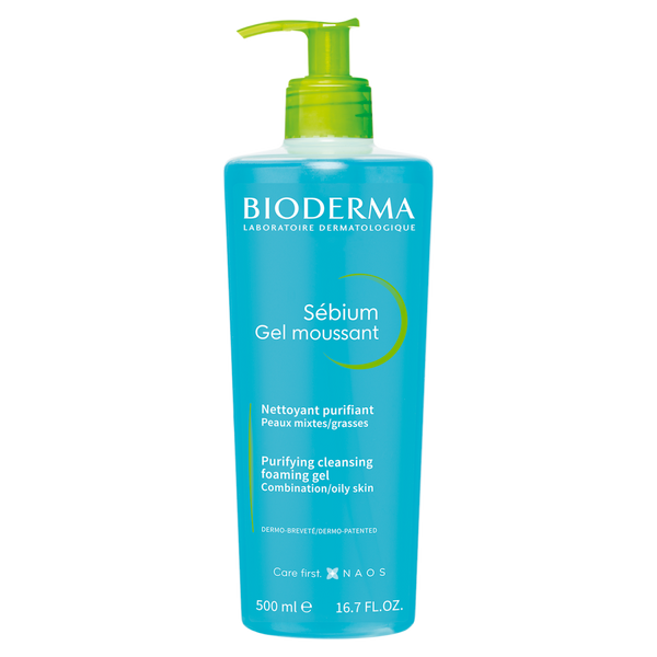 BIODERMA Sébium Gel Moussant habzó gél 500ml - Kép