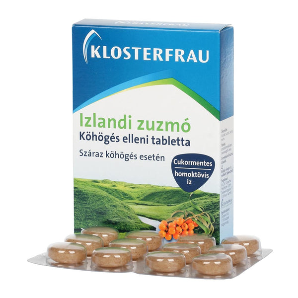 Klosterfrau Izlandi zuzmó tabletta köhögés ellen 24 db - Kép 2