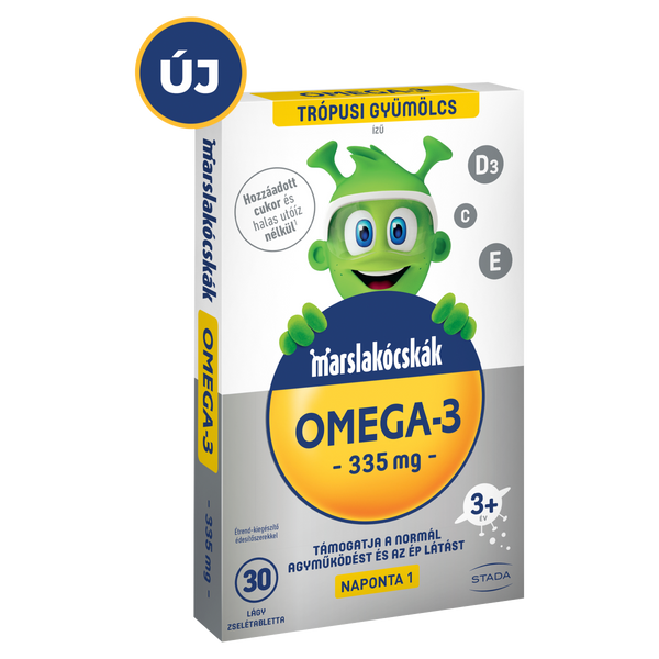 Marslakócskák Omega-3 lágy zselétabletta 30 db - Kép 3