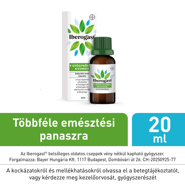 Iberogast emésztési panaszok széles spektrumára 20ml - Kép 6