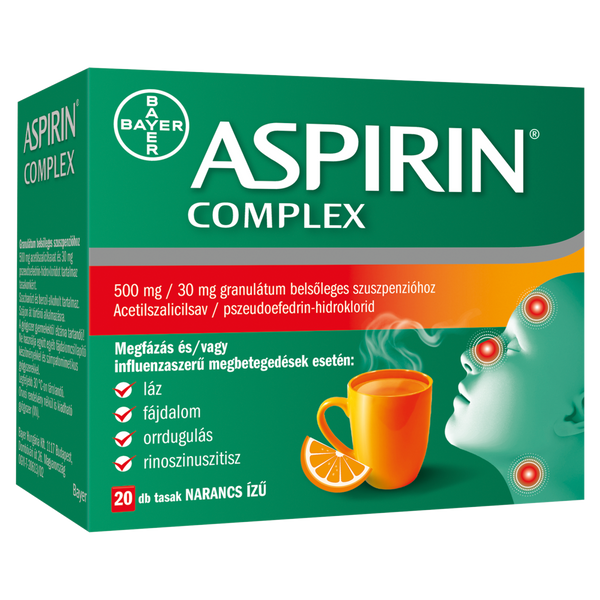 Aspirin Complex italpor 20 db - Kép
