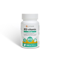 LIVSANE B12-vitamin 1000 µg étrend-kiegészítő tabletta 100 db - Kép