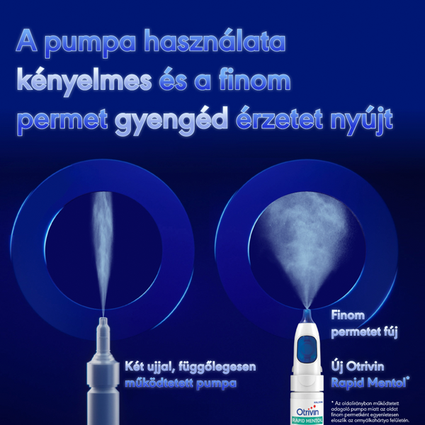 Otrivin Rapid Mentol 1mg/ml adagoló oldatos orrspray 10ml - Kép 12
