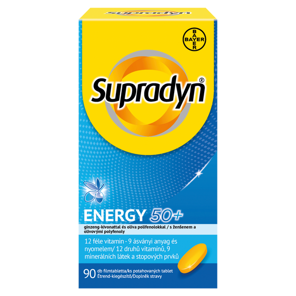 Supradyn Energy 50+ filmtabletta 90 db - Kép 1