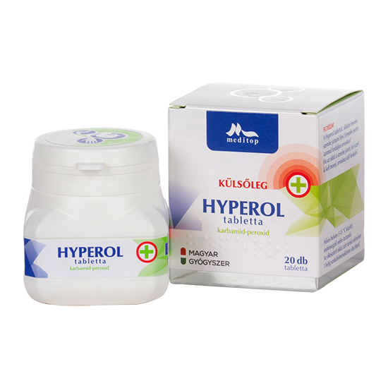 Hyperol tabletta 20 db - Kép