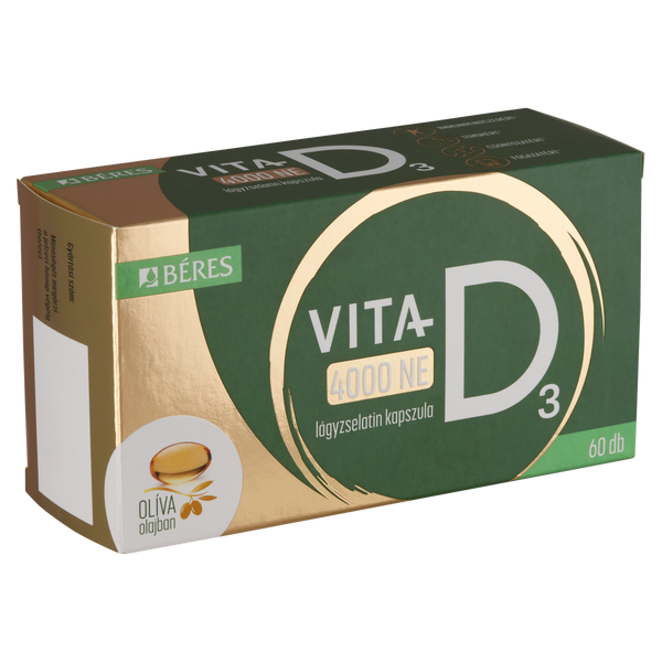 Béres Vita-D3 4000NE lágyzselatin kapszula 60 db - Kép 5
