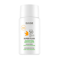 BABÉ Super Fluid mattító fényvédő arckrém SPF50 50ml - Kép