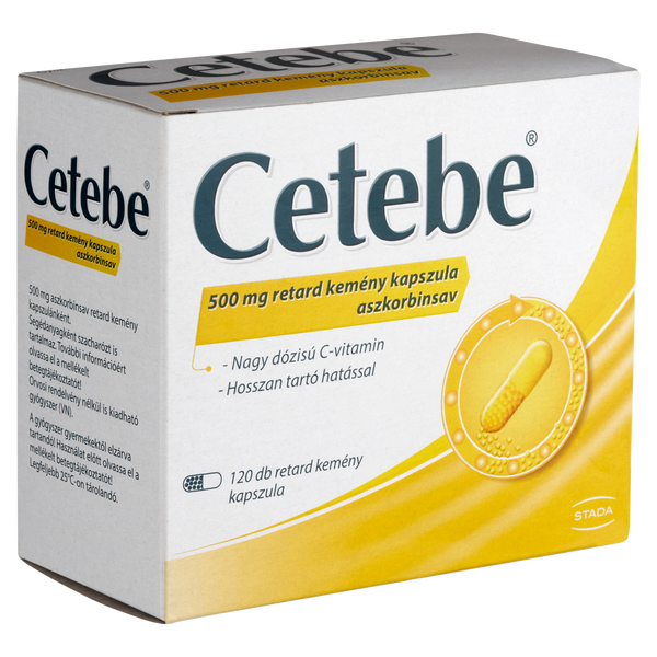 Cetebe 500 mg retard kemény kapszula 120 db - Kép 6
