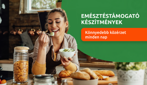 Emésztéstámogató készítmények