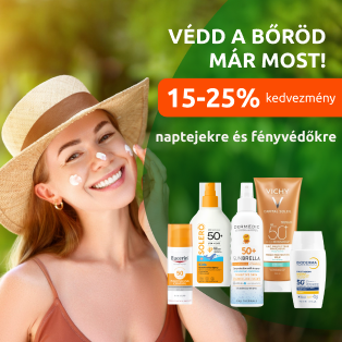 Védje bőrét már most!