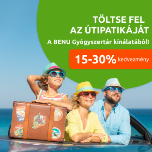 Útipatika 15-30% kedvezmény