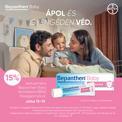 Bepanthen Baby -15% Törzsvásárlóknak