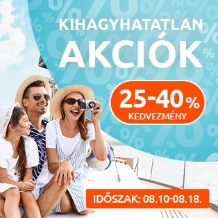 Kihagyhatatlan akciók - 25-40%