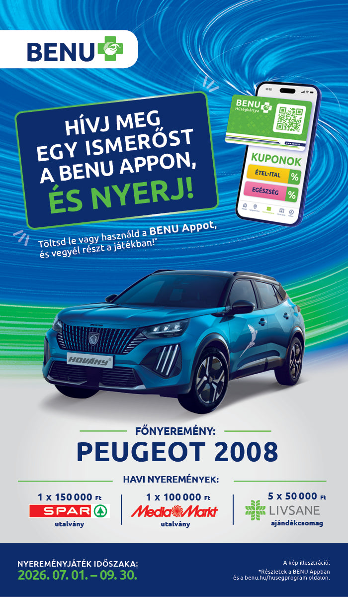 BENU Nyereményjáték