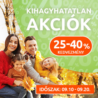 Kihagyhatatlan akciók - 25-40%