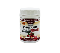 JutaVit C-vitamin 1000 mg Forte + D3 + Cink + Csipkebogyó filmtabletta 100 db - Kép