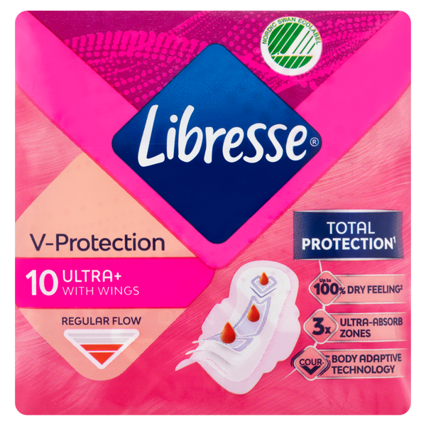 Libresse Ultra Normál Wing tisztasági betét 10 db - Kép 2