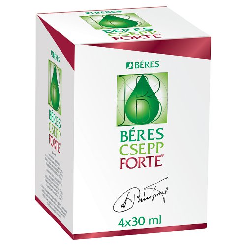 Béres Csepp Forte belsőleges oldatos cseppek 4x30ml - Kép 4