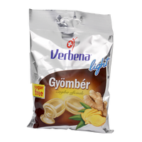 Verbena gyömbér cukormentes keménycukor 60g - Kép