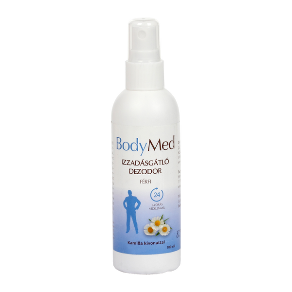 Body Med férfi izzadásgátló spray 100ml - Kép
