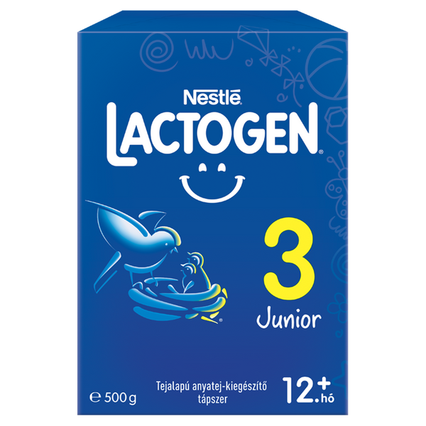 Lactogen Junior 3 tejalapú italpor 12 hónapos kortól 500g - Kép 1