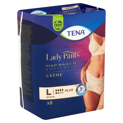 TENA Lady Pants Plus nadrágpelenka L (krém színű) 8 db - Kép 5