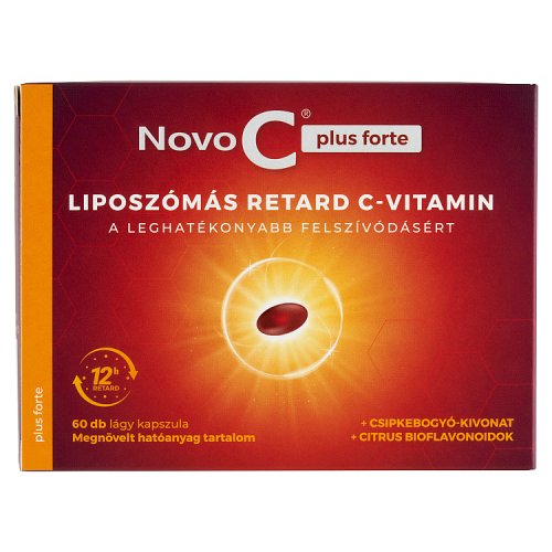 Novo C Plus Forte liposzómális retard kapszula 60 db - Kép 1