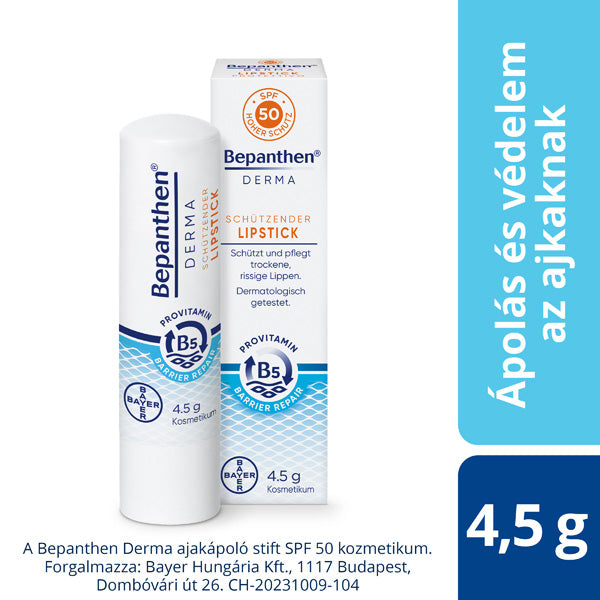 Bepanthen Derma Ajakápoló Stift SPF 50 4,5g - Kép 2