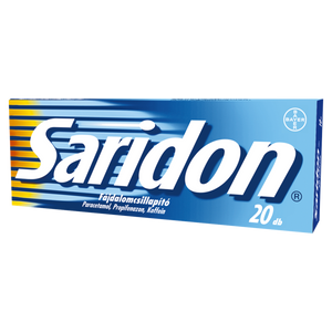 Saridon fájdalomcsillapító tabletta 20 db kép