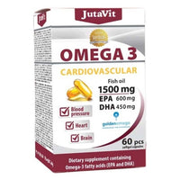 Jutavit Cardiovasc omega3 1500mg kapszula 60 db - Kép
