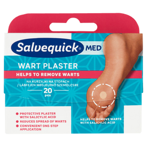 Salvequick Med szemölcstapasz 20 db kép