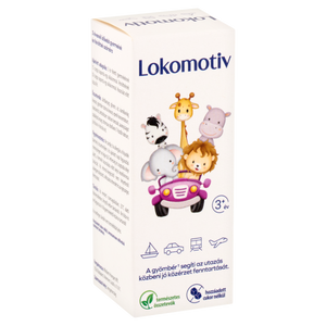 Lokomotiv B-vitaminokat, kamillát és gyömbért tartalmazó étrend-kiegészítő csepp 30ml kép