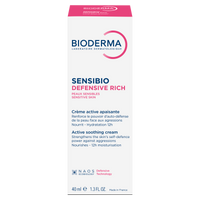 BIODERMA Sensibio Defensive krém 40ml - Kép