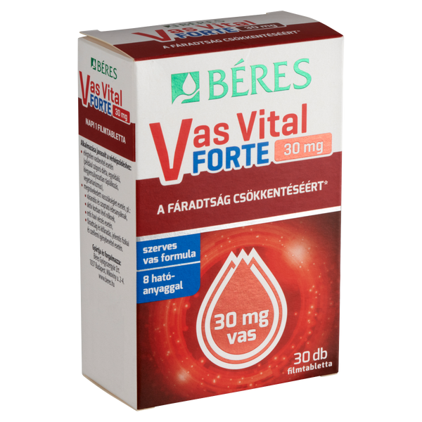 Béres Vas Vital Forte 30 mg filmtabletta 30 db - Kép 2