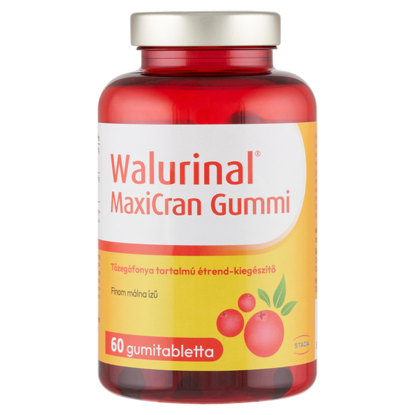 Walurinal MaxiCran Gummi étrendkiegészítő gumitabletta 60 db - Kép 3