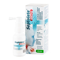 Septolete Extra 1,5 mg/ml+5 mg/ml szájnyálkahártyán alkalmazott oldatos spray 30ml - Kép