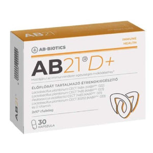 AB21 D+ élőflórás kapszula 30 db kép