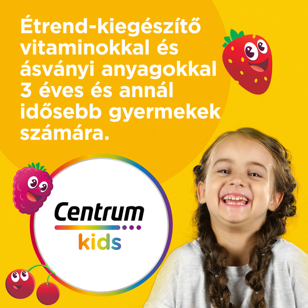 Centrum Kids Multifruit gumivitamin 60 db - Kép 3