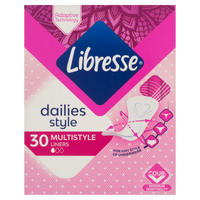 Libresse Multistyle Normal tisztasági betét 30 db - Kép