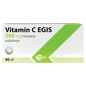 Vitamin C Egis 200 mg filmtabletta 40 db kép