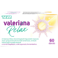 Valeriana Relax Gyógynövénykivonat kapszula 60 db - Kép