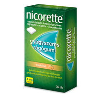 Nicorette Freshfruit 4 mg gyógyszeres rágógumi 30 db - Kép