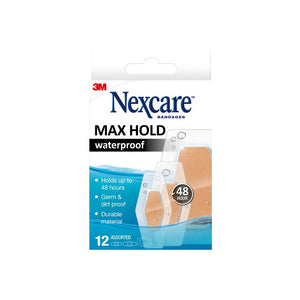 Nexcare Max Hold vízálló sebtapasz 12 db kép