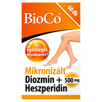 BioCo Mikronizált Diozmin + Heszperidin 500 mg étrend-kiegészítő filmtabletta 60 db - Kép