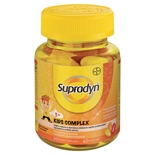 Supradyn Kids Complex multivitamin zselé cukorbevonattal 60 db - Kép 1