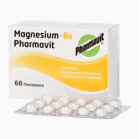 Magnesium+B6 Pharmavit filmtabletta 60 db - Kép 2