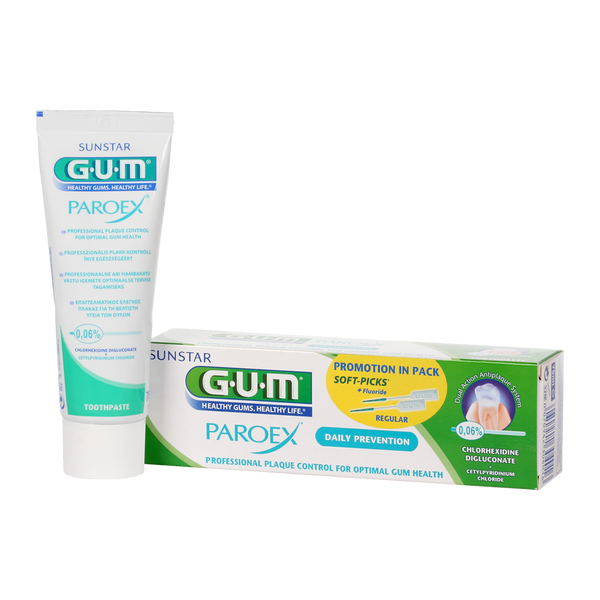 GUM Paroex CHX 0,06% fogkrém gél 75ml - Kép