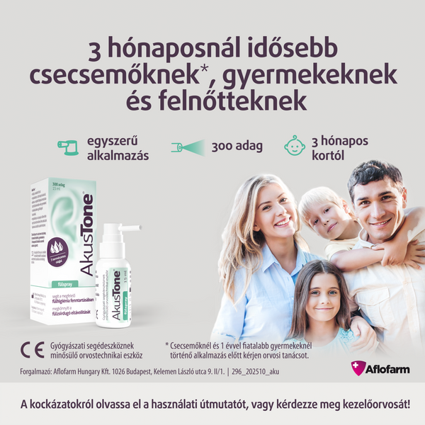 Akustone fülspray 15ml - Kép 7
