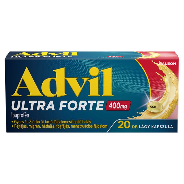 Advil Ultra Forte 400mg lágy kapszula 20 db - Kép 1